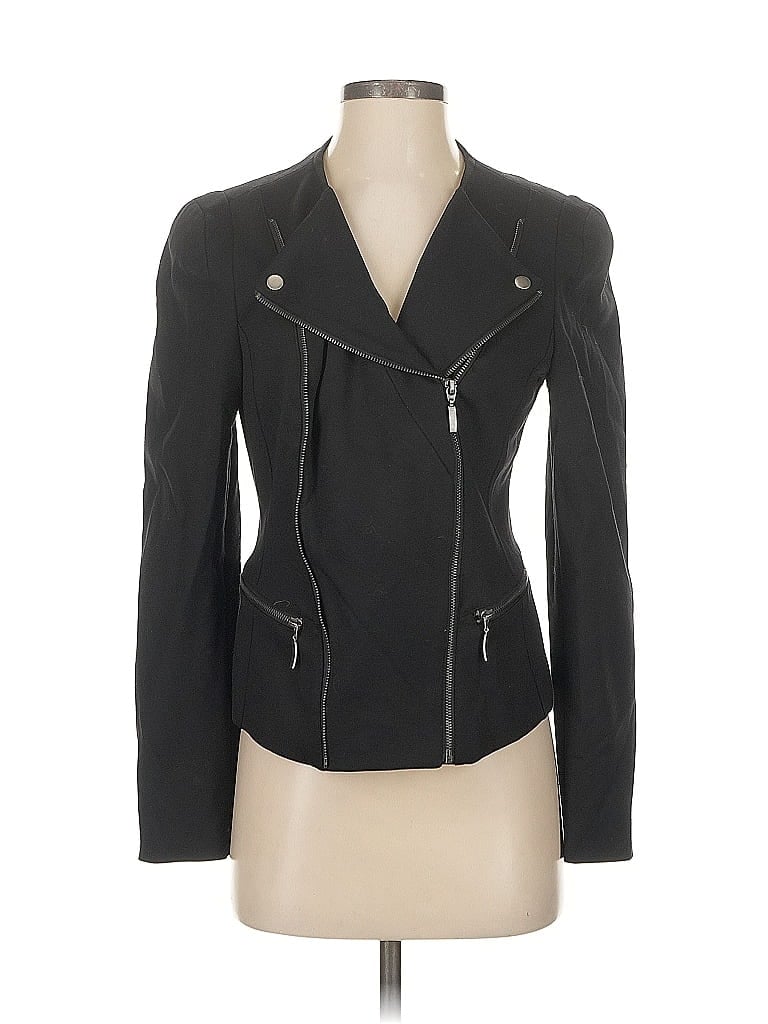 Pre-owned Inc International Concepts Jacket In Black