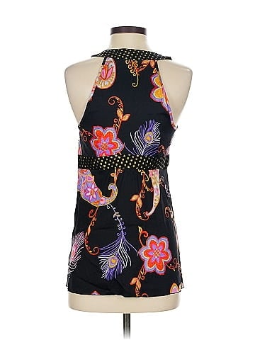Trina Turk Sleeveless Silk Top (view 2)