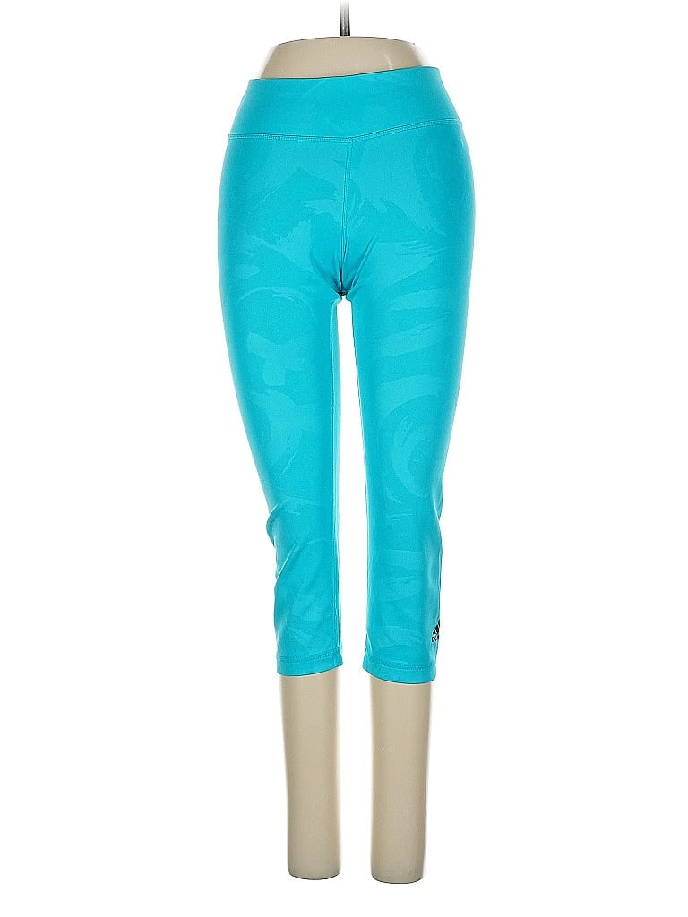 Pre-owned Adidas Originals Leggings In Blue