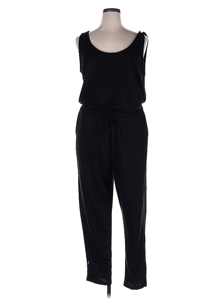 Pre-owned Ambiance Jumpsuit In Black