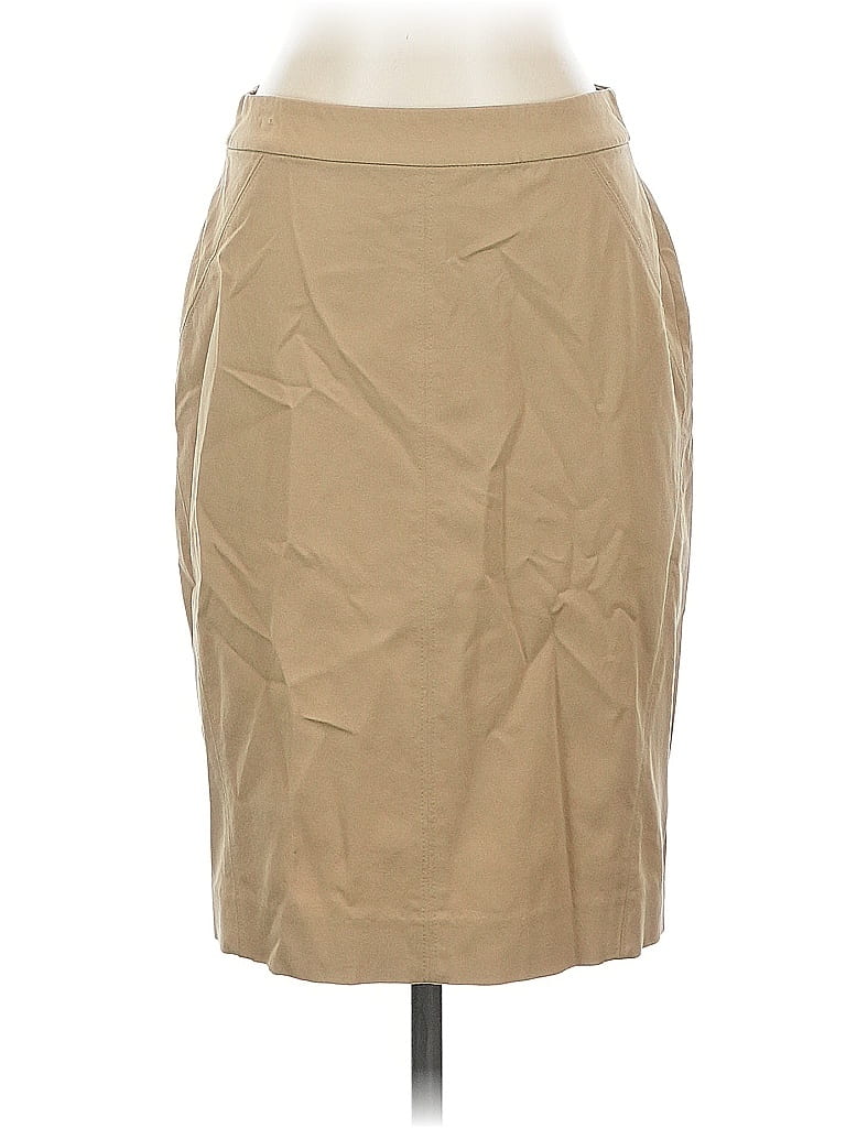 Pre-owned Ann Taylor Formal Skirt In Brown