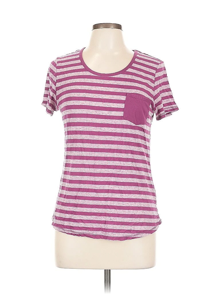 Pre-owned Covington Short Sleeve T-shirt In Burgundy