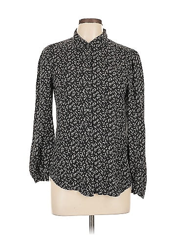 Rebecca Taylor Long Sleeve Silk Top (view 1)