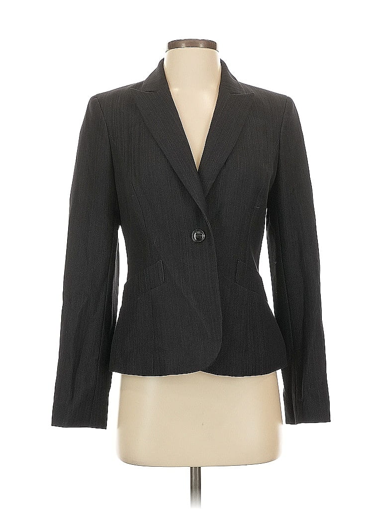 Pre-owned Nine West Blazer Jacket In Gray