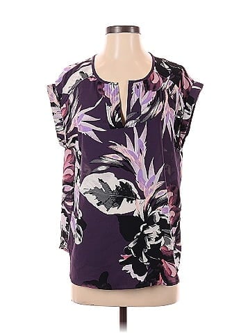 7th Avenue Design Studio New York & Company Short Sleeve Blouse (view 1)