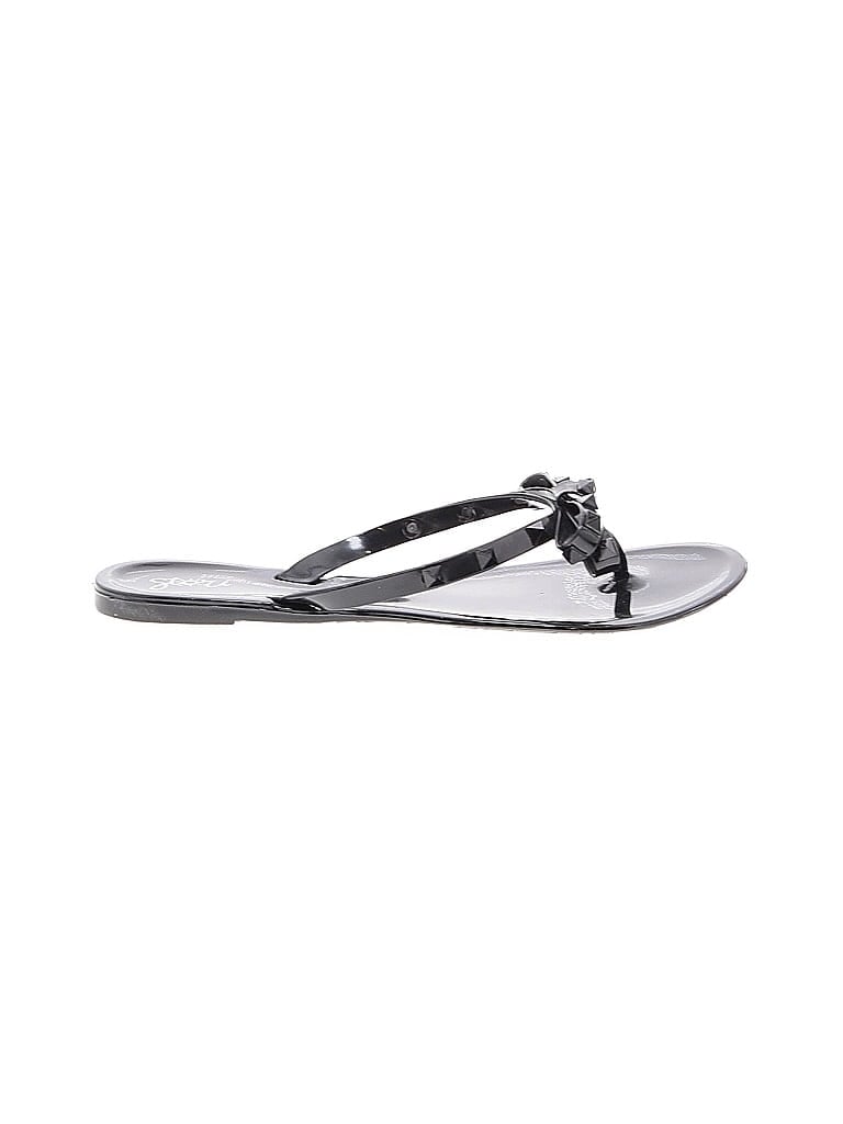 Pre-owned Assorted Brands Sandals In Black
