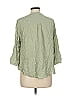 Torrid 100% Rayon Green 3/4 Sleeve Blouse Size Med Plus (00) - photo 2