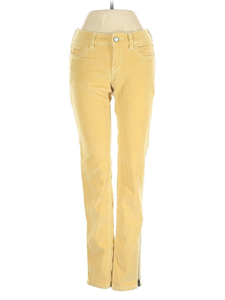 Pre-owned Pilcro And The Letterpress Casual Pants In Yellow
