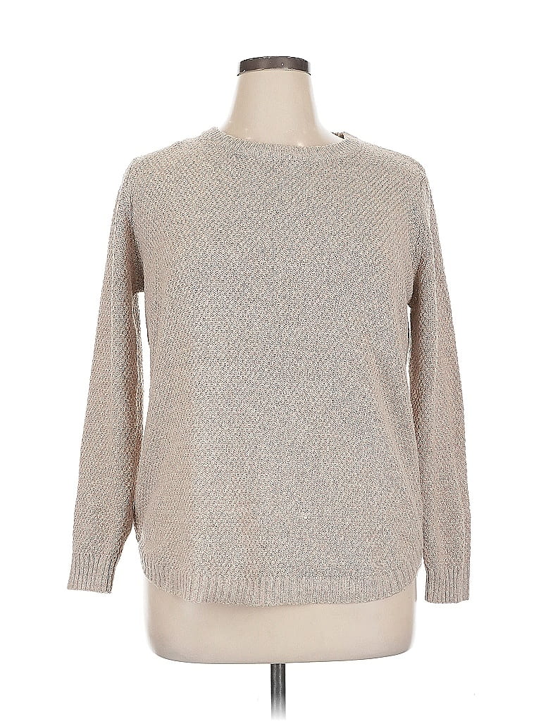Pre-owned Pink Clover Pullover Sweater In Silver