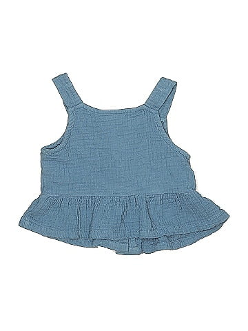 CALVIN KLEIN JEANS Sleeveless Button-Down Shirt (view 2)
