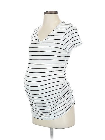 Isabel Maternity Short Sleeve Top (view 1)
