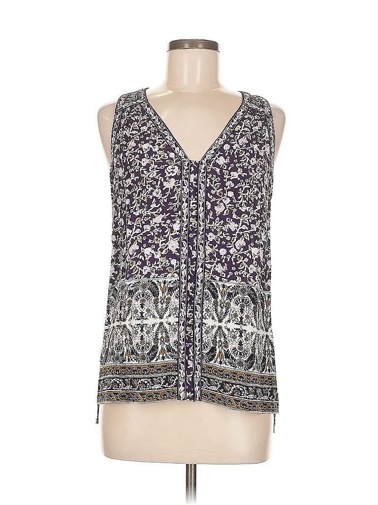 Pre-owned Rebecca Taylor Sleeveless Blouse In Purple