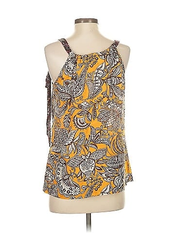 Trina Turk Sleeveless Silk Top (view 2)
