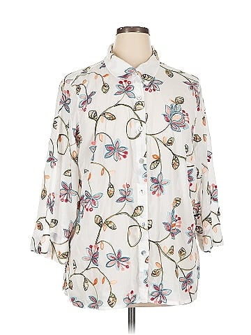 Alfred Dunner 3/4 Sleeve Blouse (view 1)