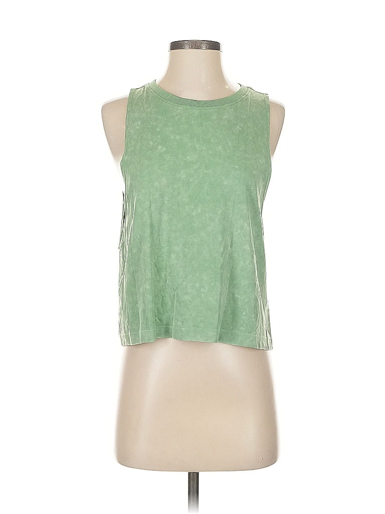 Pre-owned Offline By Aerie Sleeveless T-shirt In Green