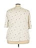 Cure 100% Polyester Ivory 3/4 Sleeve Blouse Size 3X - photo 2