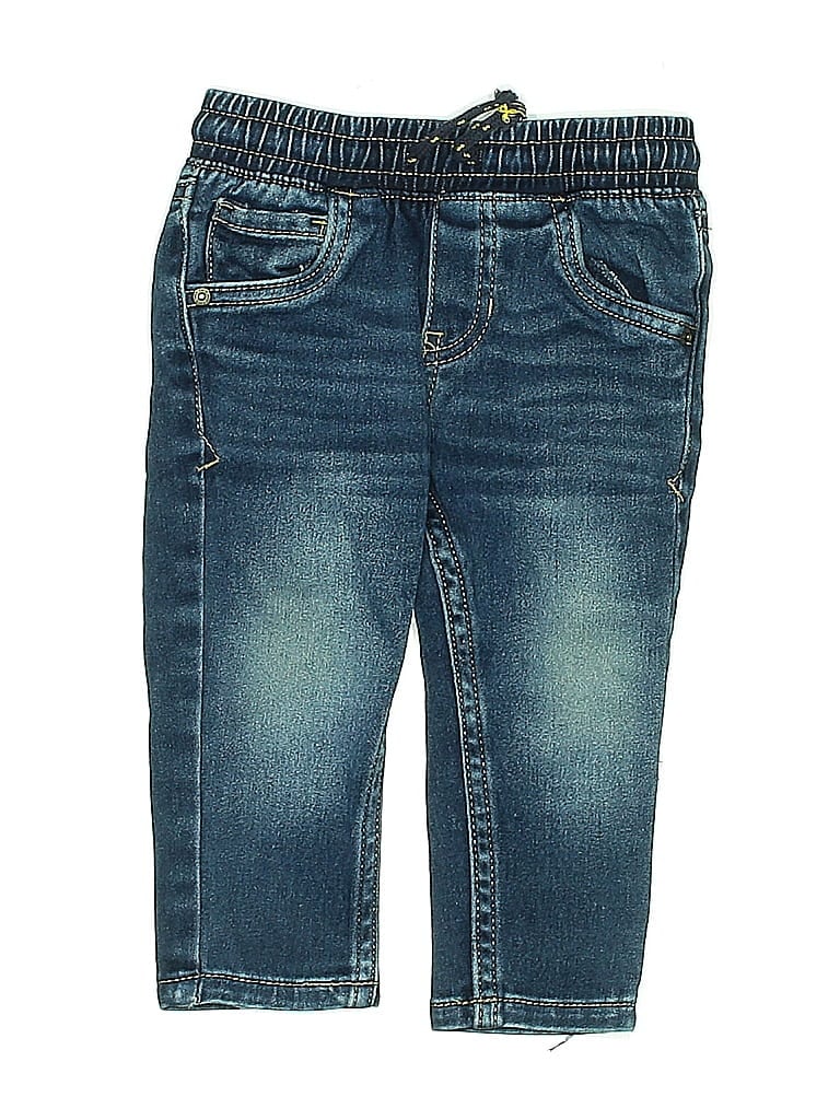Pre-owned Cat & Jack Babies' Jeans In Blue