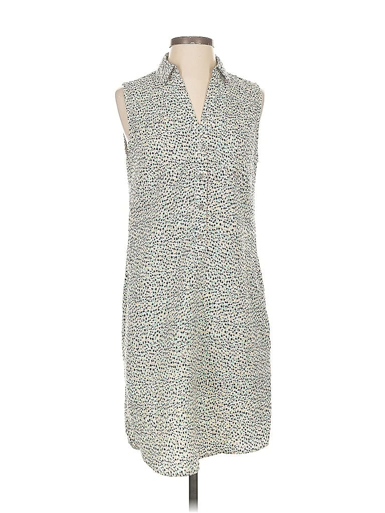 Pre-owned The Limited Casual Dress In Silver