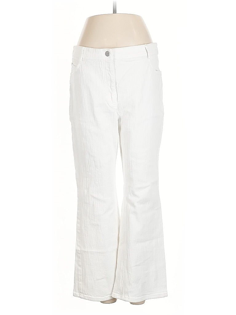 Pre-owned Akris Punto Jeans In White