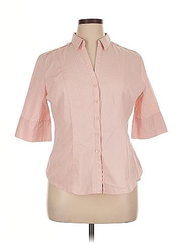 7th Avenue Design Studio New York & Company Short Sleeve Blouse (view 1)