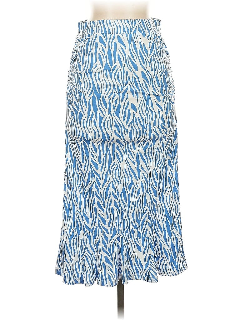 Pre-owned Diane Von Furstenburg For Target Casual Skirt In Blue