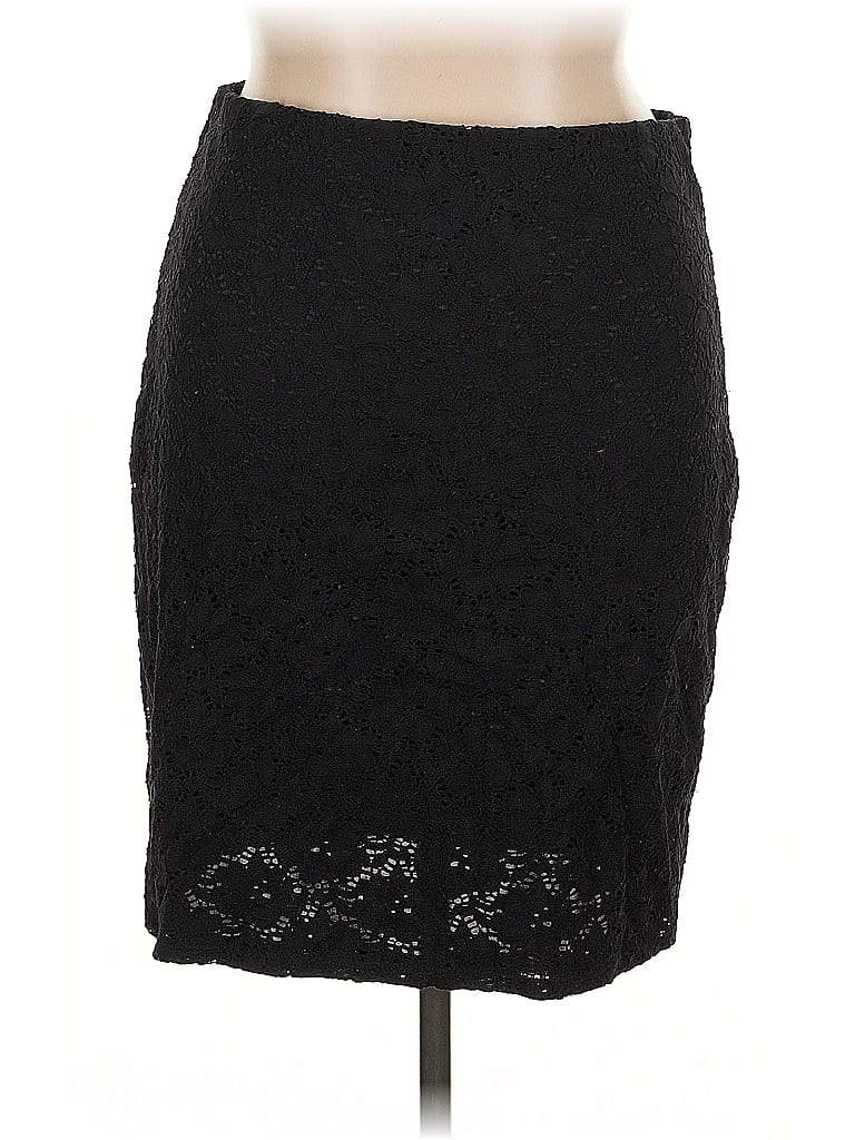 Pre-owned Alfani Formal Skirt In Black
