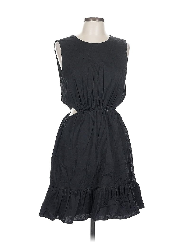 Pre-owned Wayf Casual Dress In Black