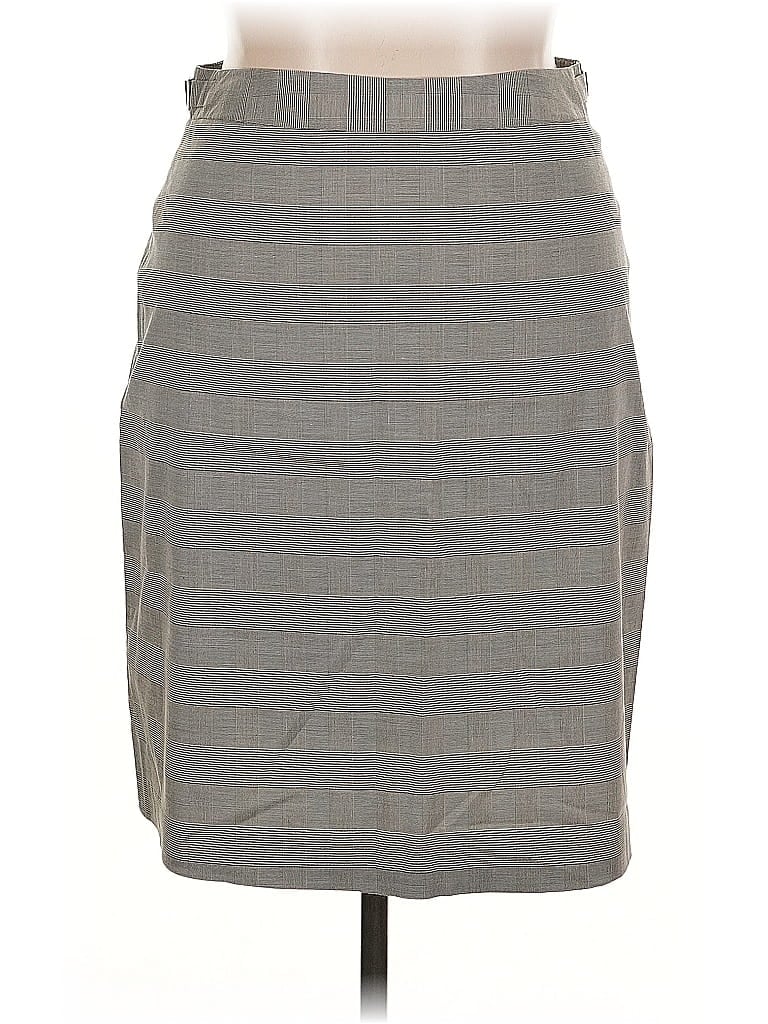 Pre-owned Merona Casual Skirt In Gray