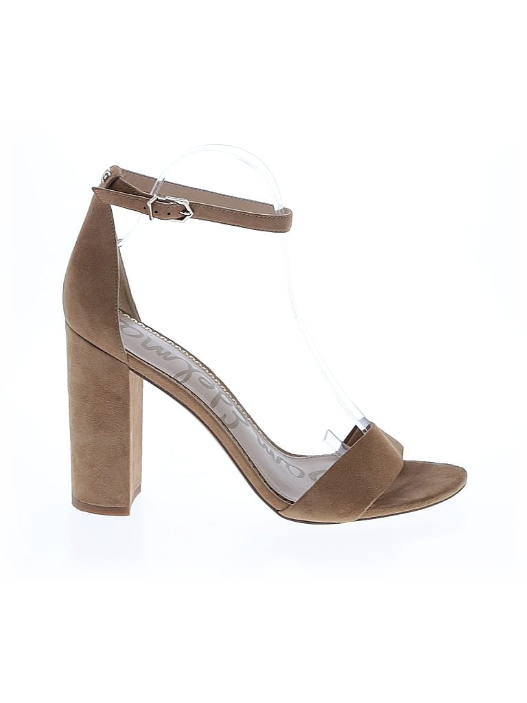 Pre-owned Sam Edelman Heels In Brown