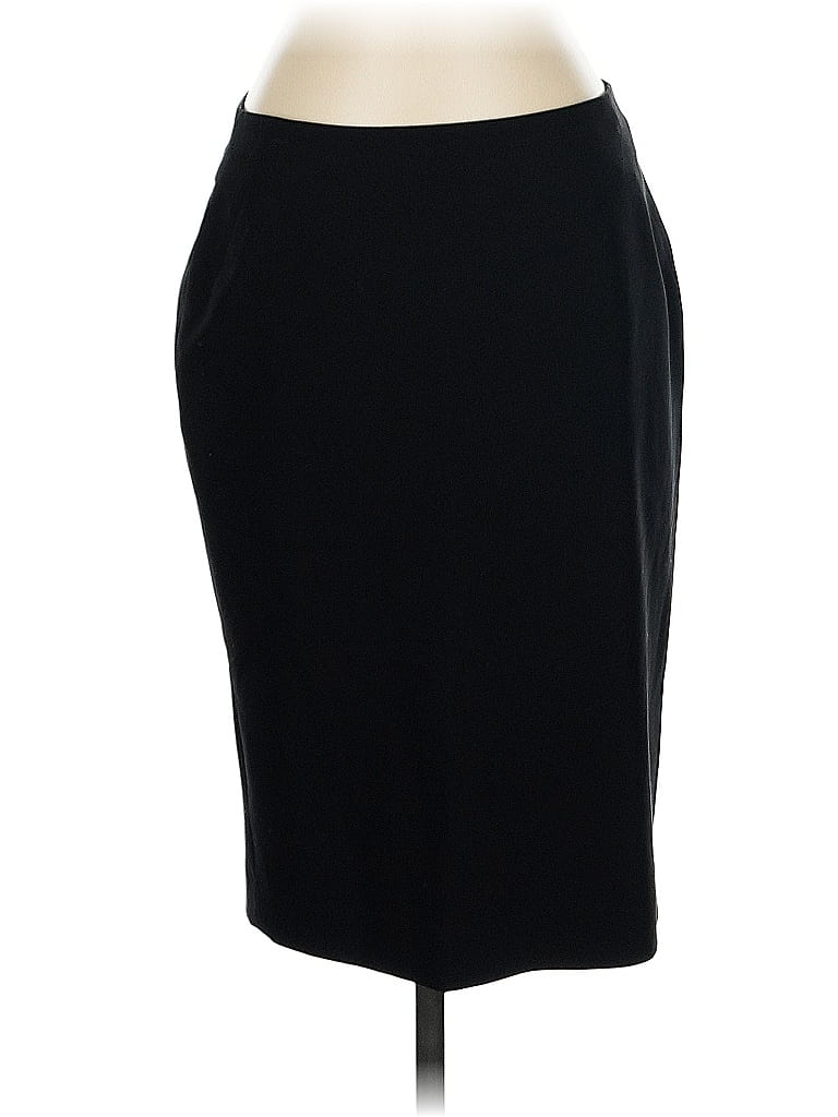 Pre-owned Tommy Hilfiger Formal Skirt In Black