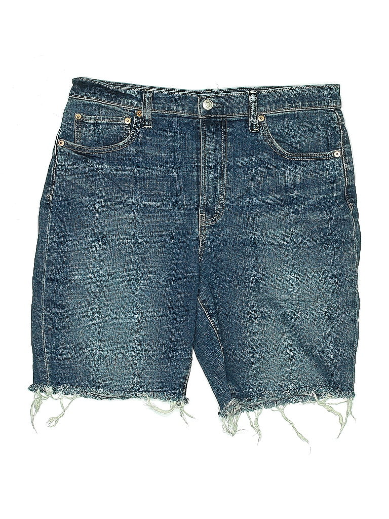 Pre-owned Gap Denim Shorts In Blue