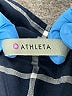 Athleta 100% Cotton Plaid Blue Long Sleeve Button-Down Shirt Size XXS - photo 7