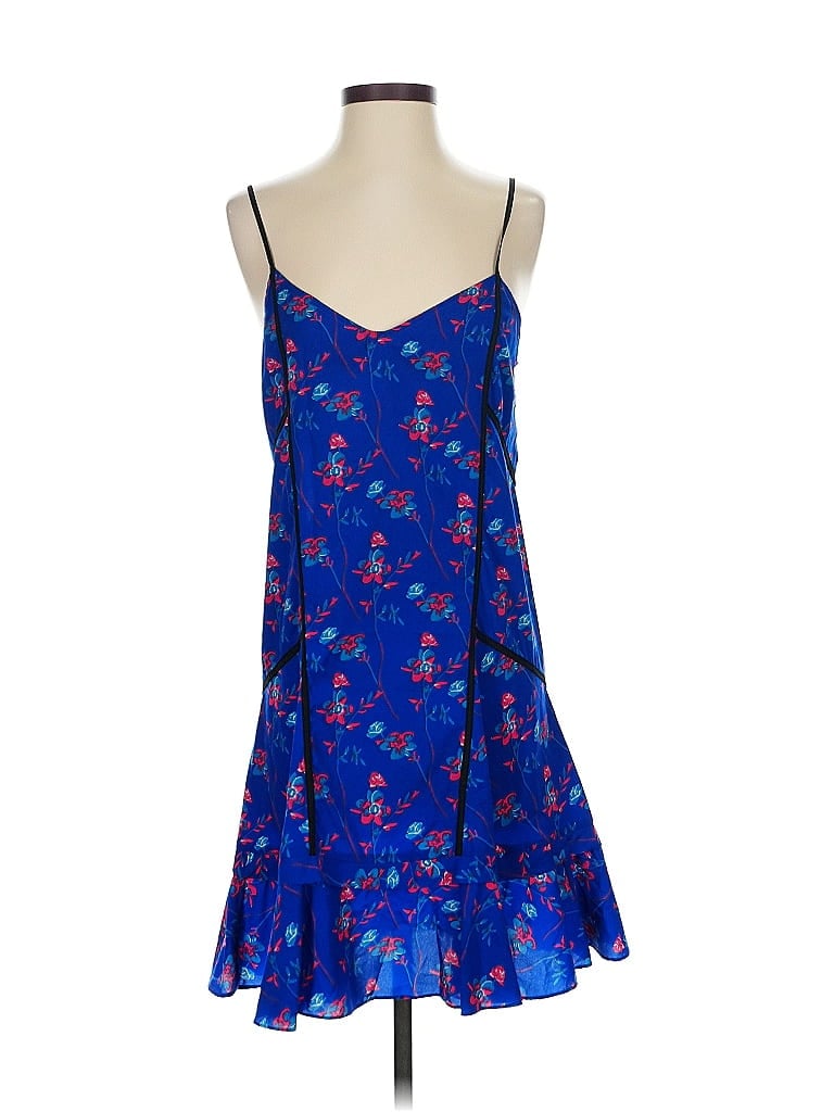 Pre-owned Thakoon Collective Cocktail Dress In Blue