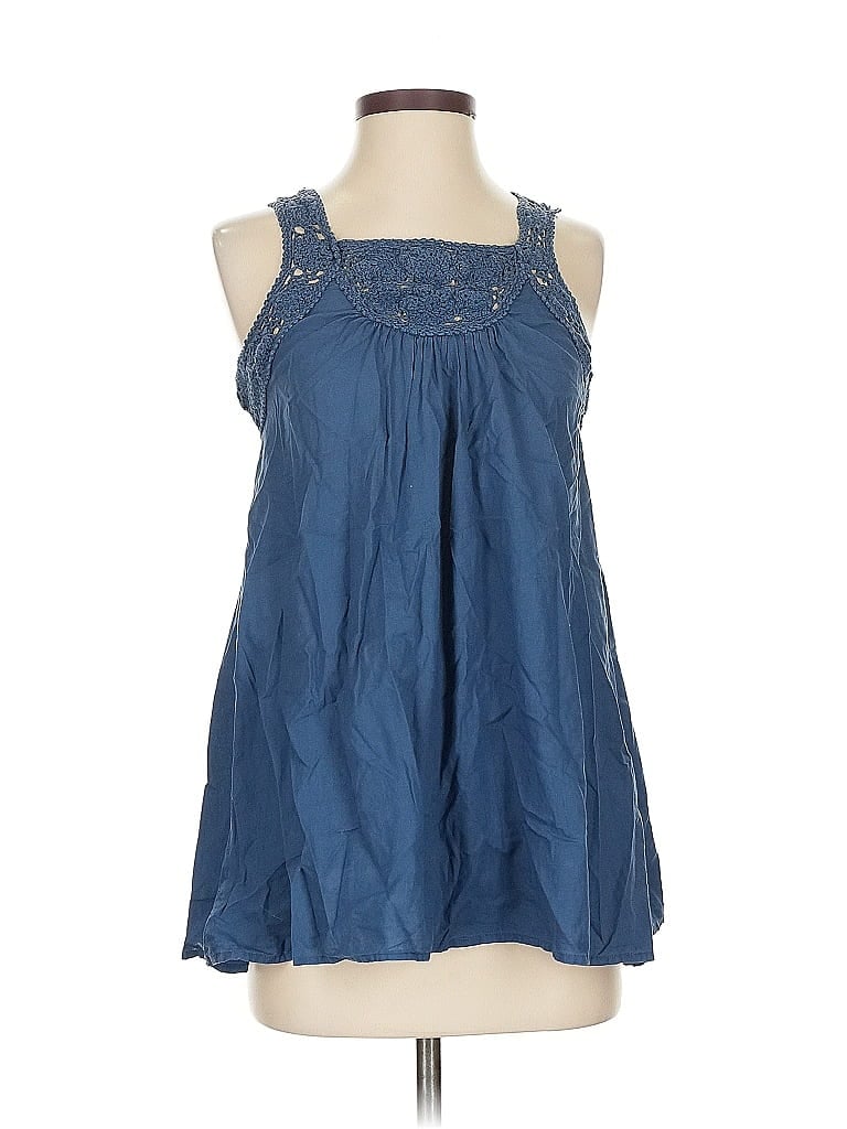 Pre-owned Levi's Sleeveless Blouse In Blue