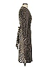 Etcetera Animal Print Brown Cocktail Dress Size 2 - photo 4