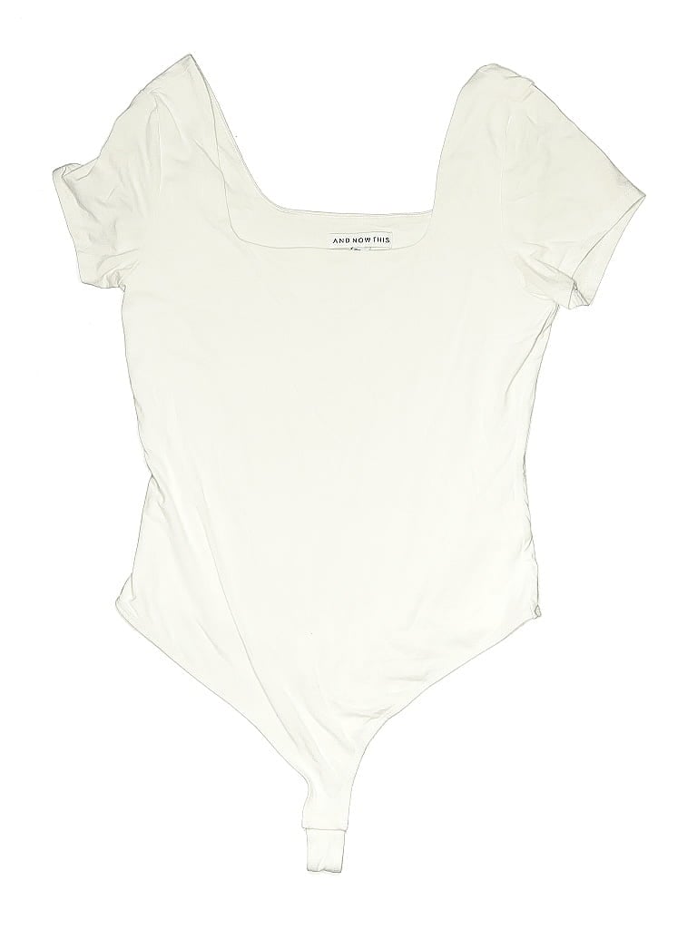Pre-owned And Now This Bodysuit In White