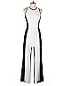 Per Se By Carlisle Color Block White Jumpsuit Size 0 - photo 1
