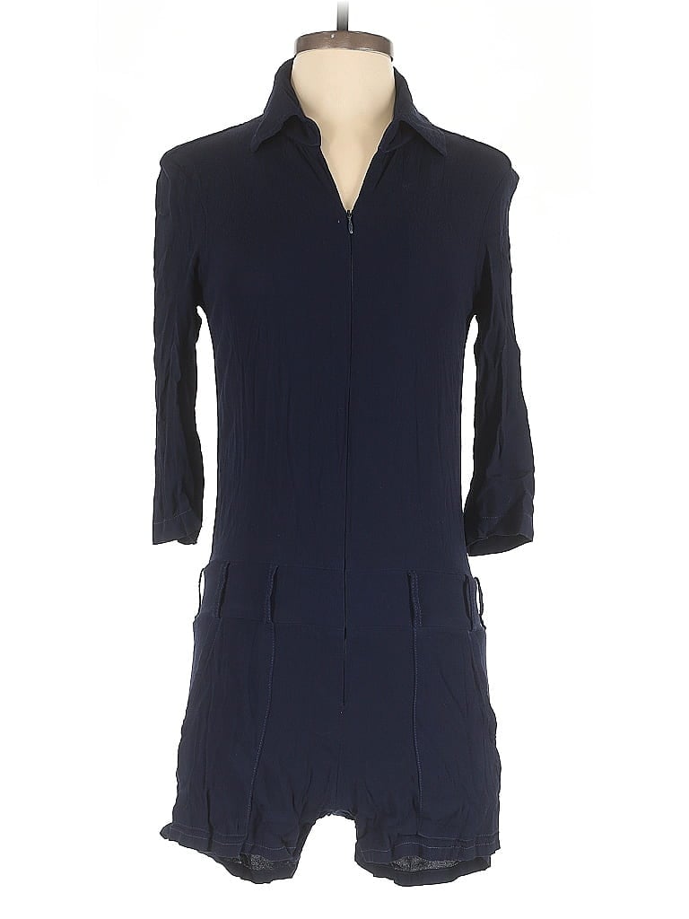 Pre-owned Monrow Romper In Blue