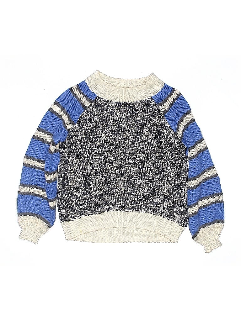 Pre-owned Treasure & Bond Kids' Pullover Sweater In Blue
