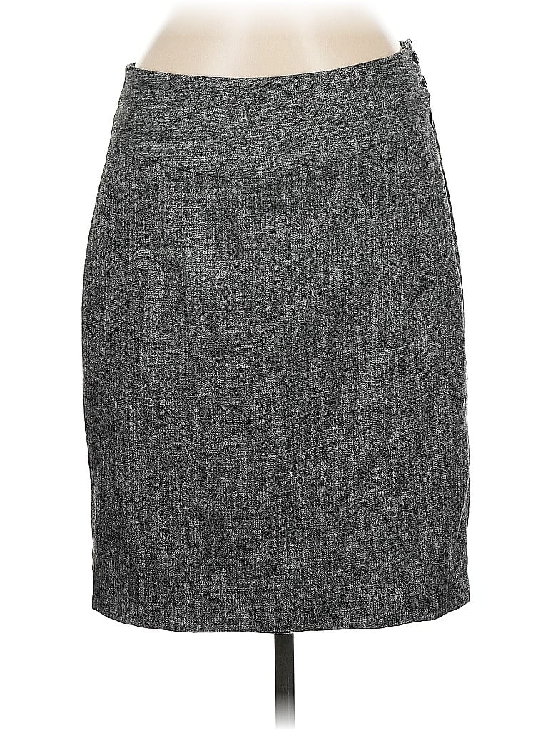 Pre-owned The Limited Formal Skirt In Gray