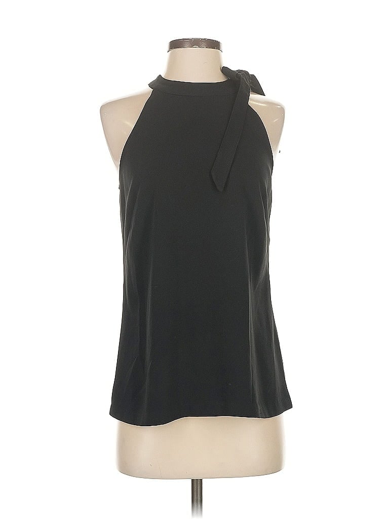 Pre-owned Banana Republic Sleeveless Blouse In Black