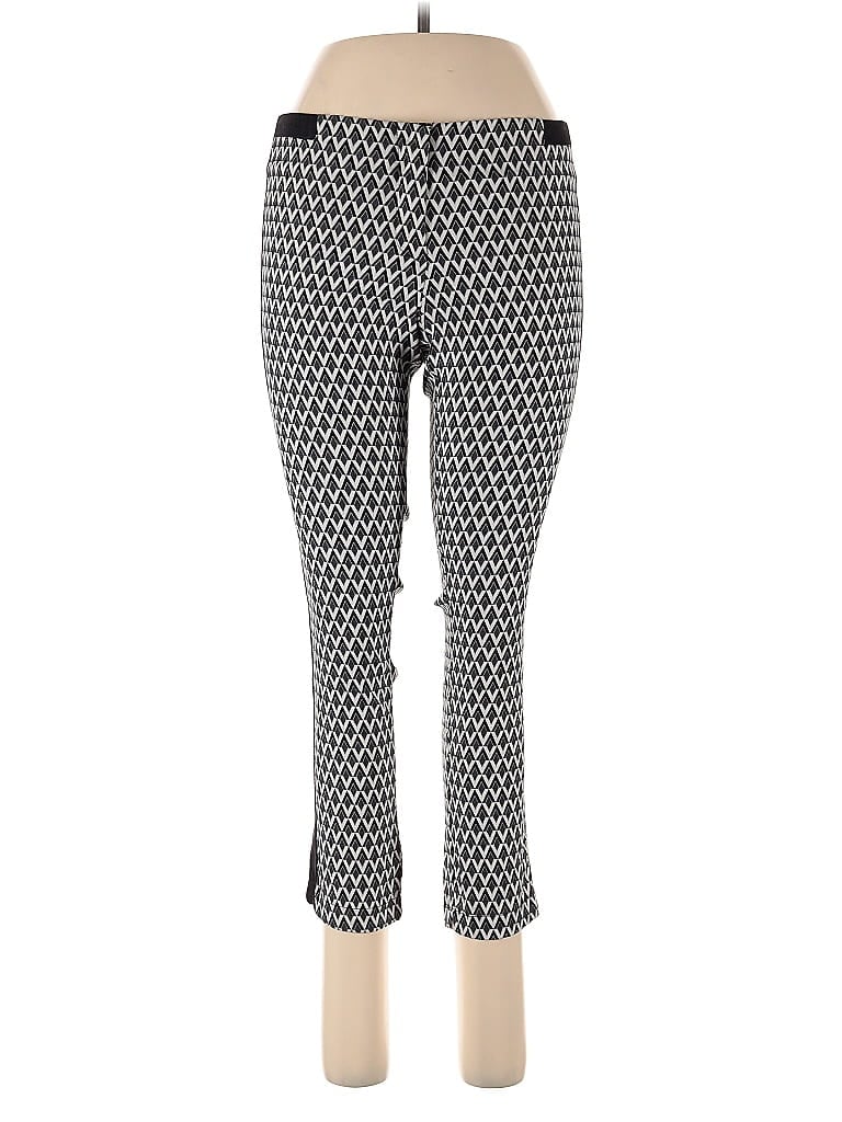 Pre-owned Waverly Grey Leggings In Black