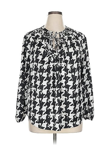 Carmen Carmen Marc Valvo Long Sleeve Blouse (view 1)