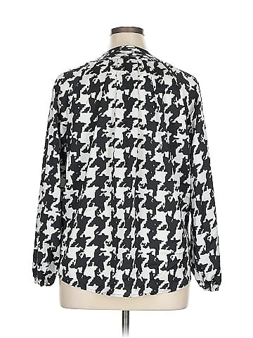 Carmen Carmen Marc Valvo Long Sleeve Blouse (view 2)
