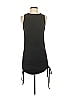 Yige Solid Black Casual Dress Size S - photo 1