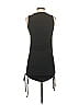 Yige Solid Black Casual Dress Size S - photo 2