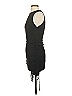 Yige Solid Black Casual Dress Size S - photo 5