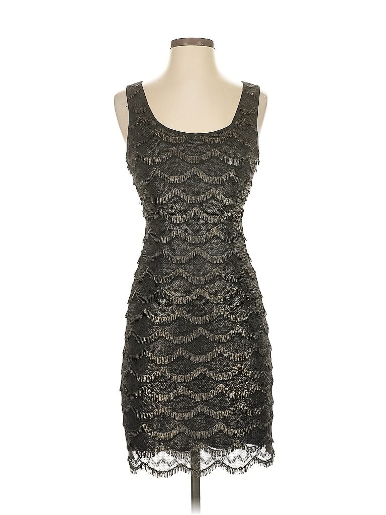 Pre-owned Guess Cocktail Dress In Gray