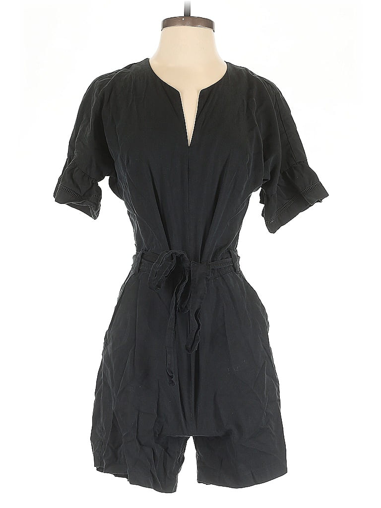 Pre-owned Banana Republic Factory Store Romper In Black
