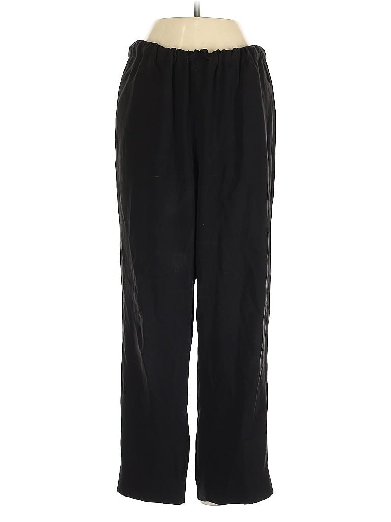Pre-owned Babaton Casual Pants In Black